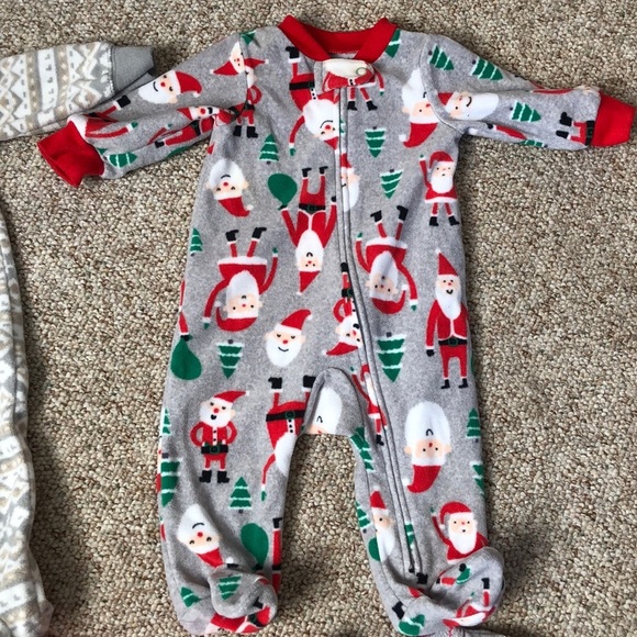 Carter’s 3 Month Fleece PJ’s bundle - Picture 5 of 10